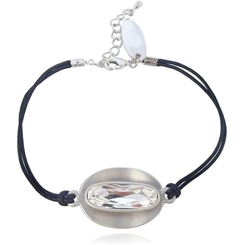 Nobel Armband Damen Leder Silber Cover