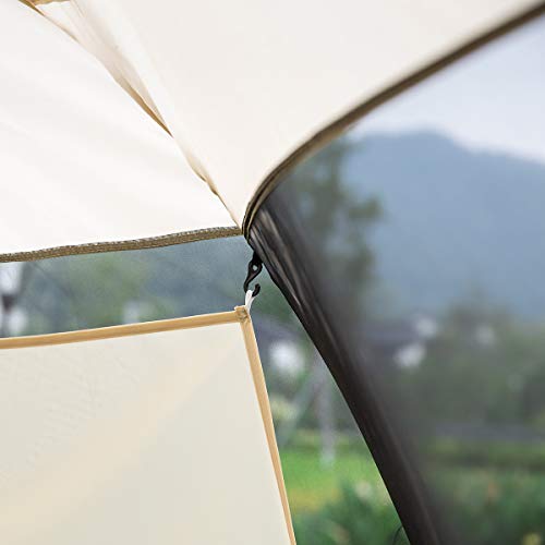 Alvantor Sun Shade Sail Canopy Covers UV Block for Alvantor Outdoor Backyard Screen House & Bubble Tent, Oxford Fabric, 38"x50"x57", Pack of 3 by Alvantor - Image 4