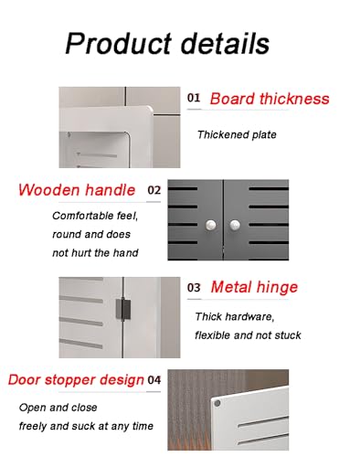 Couvercle de radiateur personnalisable en PVC, panneau de séparation isolant et plaque murale - 4