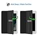 JETech Case for iPad Mini 1 2 3 (NOT for iPad Mini 4), Smart Cover with Auto Sleep/Wake (Black)