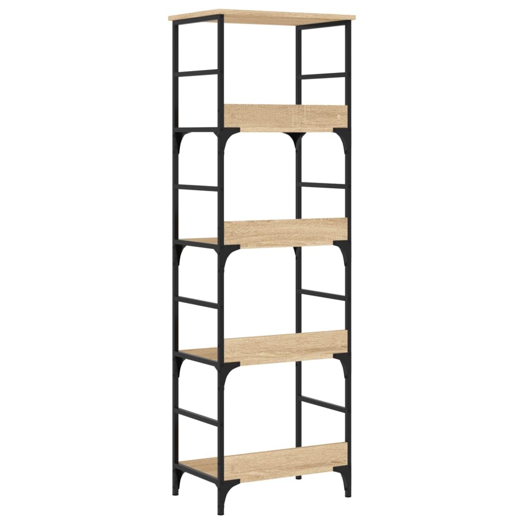 Generisch Bücherregal Sonoma-Eiche 50x33x153 cm Holzwerkstoff,Möbel,Regalsysteme,Bücherregale Bücherschränke-835275