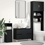 Photo Gallery brokky 862813 mobiletto lavabo rovere nero 80x33x60 cm legno ingegnerizzato set di mobili da giardino divano per esterno angolare terazzo balcone Photo Gallery brokky 862813 mobiletto lavabo rovere nero 80x33x60 cm legno ingegnerizzato set di mobili da giardino divano per esterno angolare terazzo balcone