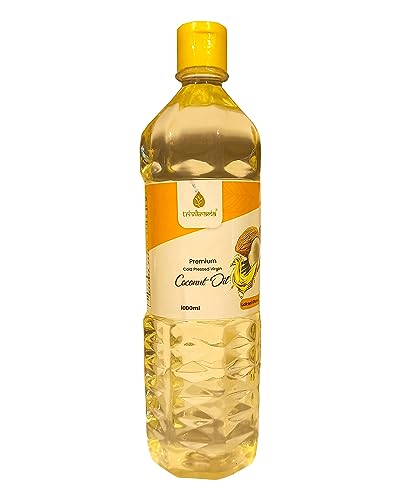 Image of Trivikrama Cold Pressed Unrefined Virgin Coconut Oil | 60% MCT | Multipurpose Usage | Daily Cooking| Keto Friendly | Naturally Cholesterol Free | A1 grade real coconut | From Makers of Parachute 1 L