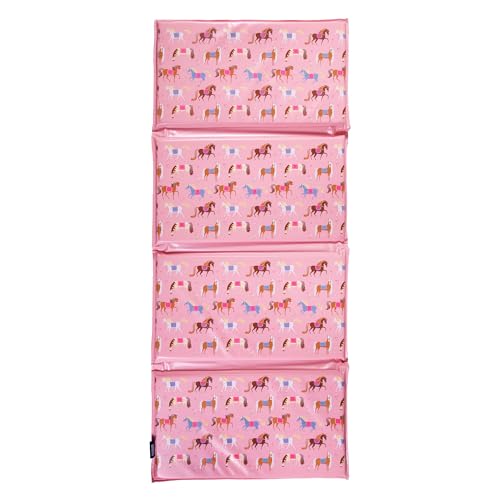 Image of Wildkin Kids Vinyl Nap Mat for Boys - Foldable Toddler Sleep Mat for Daycare, Preschool, Kindergarten & Travel, Durable & Easy to Clean, Ages 3-7, Machine Washable