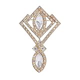 Este broche de complementará sus gabardinas, suéteres, bufandas, vestidos, camisas, agregará un toque agradable a sus atuendos, lo hará destacar entre la multitud y es un excelente regalo para usar todos los días: para amigos y amigos Buenos regalos para novias, hermanas, cumpleaños, Día de San Valentín, Día de la Madre, Halloween, Navidad, Acción de Gracias, Día de San Valentín, etc.
