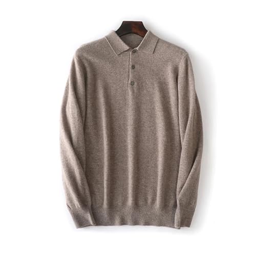 Men's Polos Wool Sweater Pullover Long Sleeve Loose Knitting Bottoming Business Cashmere Tops3