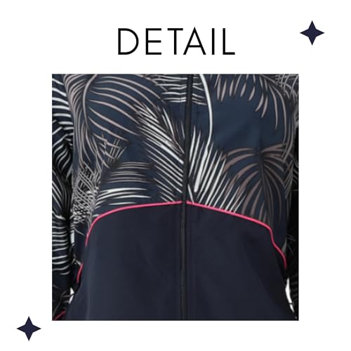 5 Piece Hijab Swimsuit for Women | Water Repellent Top, Leggings, Bonnet, Scarf and Bustier Burkini | Modest Women Clothing Navy Blue4