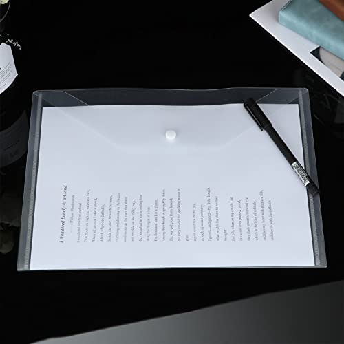 Pochette Porte Document A4 Transparente : Fini le Désordre de Bureau à la Maison - 7