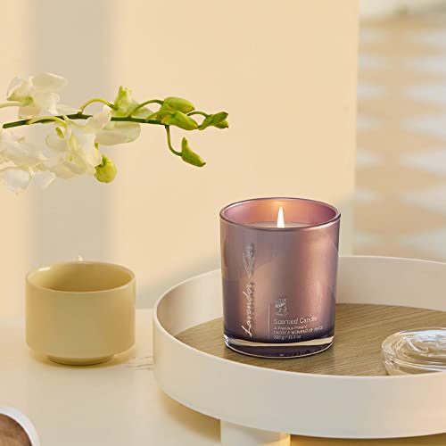 2 Pack Lavender Scented Candles For Home Scented - Birthday Mother's Day Gifts For Women Men, Mom, Bff - Anniversary Box Gift For Her, Girlfriend, Wife - Soy Wax Aromatherapy Candles Gifts For Women #TOP1