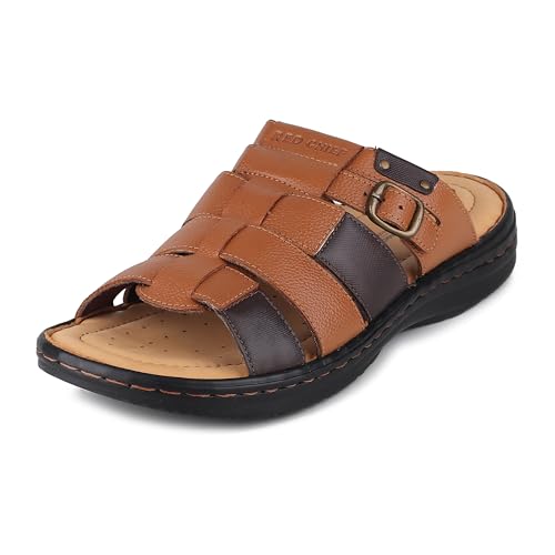 Image of Red Chief Genuine Leather Formal Slip-On Slipper for Men | RC3679