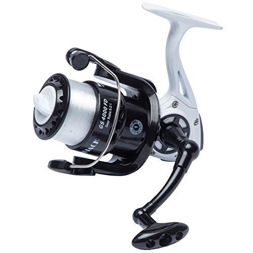 Fishzone Angelrolle, feste Spule, GS-Serie 3000/4000/5000 – tolle Spinnrolle für Süßwasser und leichte Meere.