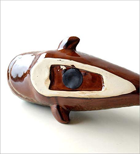 Amazon.co.jp: 貯金箱 陶器 くじら 可愛い インテリア オブジェ 置物