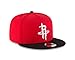 NBA Houston Rockets Adult Men NBA 9Fifty 2Tone Snapback Cap,OSFA,Red