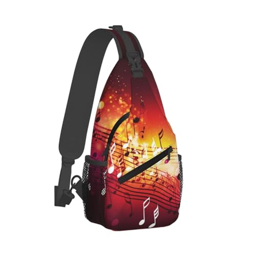 Bolso Cruzado Unisex Negro Pequeño para Senderismo miniatura 1