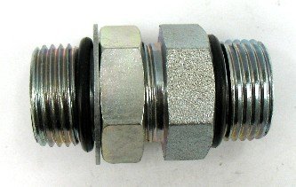 AF 3474-06-06-3/8 Male O-Ring Boss (9/16''-18 Threads) X 3/8 Male O-Ring Boss(9/16''-18 Threads)