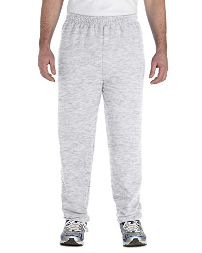 Heavy Blend 8 oz. 50/50 Sweatpants (G182) Ash, L (Pack of 12)3