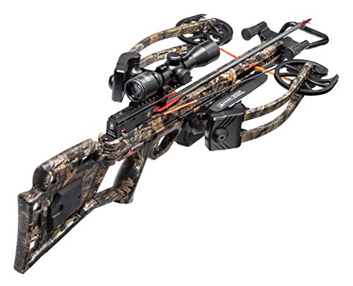 Wicked Ridge RDX 400 Crossbow with Rope Sled, Multi-Line Scope, Package