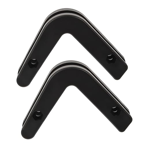 VANZACK 2pcs Barbell Hanger Wall Mount Rack for Household Barbell Storage Durable Weight Plates Holder for Gym Home and Office Use