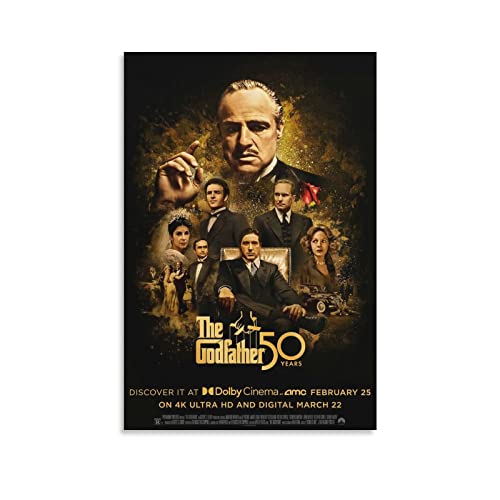 Póster del padrino de la película Hd Reset Poster (3) Póster decorativo de la pintura de la pared de Living16 x 24 pulgadas (40 x 60 cm)