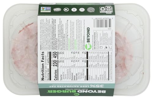 Beyond Meat Plant-based Burger Patties, 8 oz (2 Pack, 4 Patties Total) - Thumbnail 3