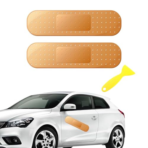 DHWEKU Aufkleber pflaster Auto, 2 Pcs autoaufkleber lustig 25 * 7cm Lustige Verband Auto Aufkleber und Aufkleber Auto Dekoration Aufkleber Auto Aufkleber für Dents Bump