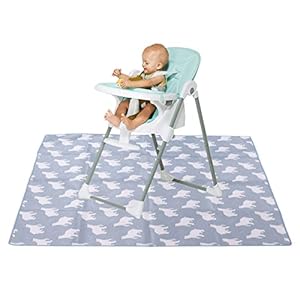 Baby kinderstoel vloermat, waterdichte schattige cartoon dieren patroon baby speelmat voor indoor outdoor picknick