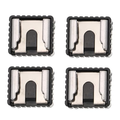 Adaptador de zapata para flash con tornillo de 1/4 que estabiliza focos LED en fotografía 7