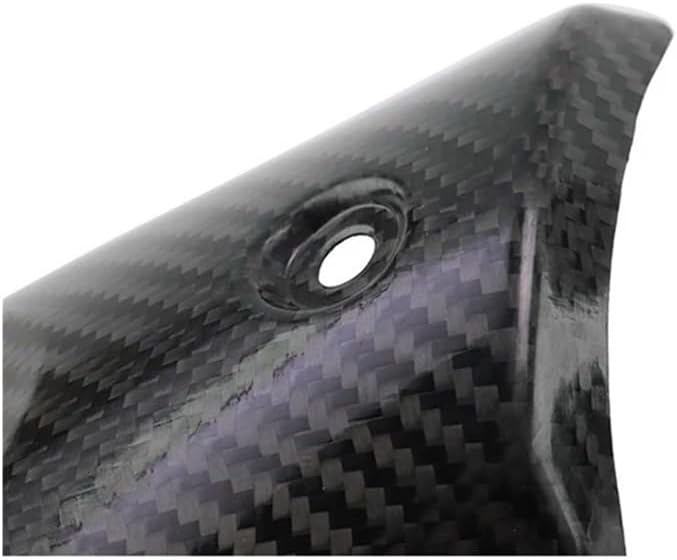 Carbon Fiber Front Exhaust Pipe Guard Protector Decorative Cover for Ya&maha T-MAX 560 530 Tmax560 Tmax530 17-21 Heat Shield Wraps