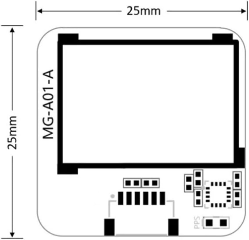 M10 25mm Standard Size With Compass QMC5883L Fit For A01 FPV Racing Drones Robotics Boats