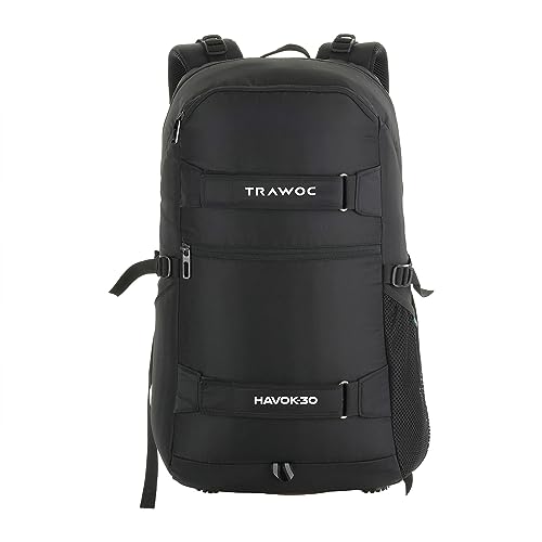 TRAWOC HAVOK 30L Travel Backpack Unisex 30 Litre Laptop Backpack for Men & Women, Ideal Travelling Casual Bag for office and Day Trip LHK007, 3 Year Warranty