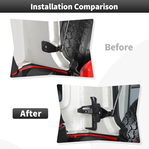 Soporte 2 en 1 Extintor y Portavasos para Jeep Wrangler miniatura 3