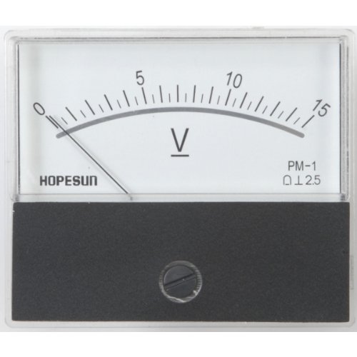 Velleman AVM7015 15 Vdc Panel Meter, 2.8