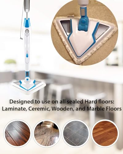 Replacement Steam Mop Pads for Bissell PowerEdge & PowerForce Lift-Off Steam Mop - Pack of 4