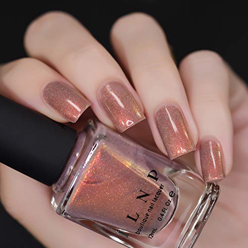 Image of ILNP Quicksand - Refined Warm Taupe Holographic Nail Polish