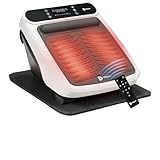 LifePro VibraFlow Foot Massager for Neuropathy - Relaxing Calf and Foot Therapy with Heat Option for Maximum Soothing Relief - Massager for Blood Circulation and Revitalization