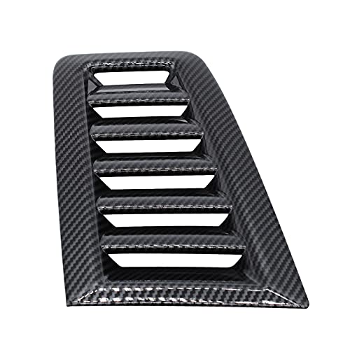 yeacher par substituição de fibra de carbono de plástico ABS de ventilação do capô para Ford Focus R