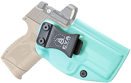 CYA Supply Co.- Optics Ready IWB Holsters - Multiple Fits FN 509 Compact MRD - Teal Blue - Veteran Owned - Made in USA