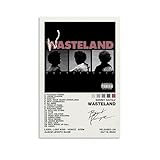 EASSL Brent Poster Faiyaz Wasteland Album Cover Posters Canvas Art Poster Bedroom Decor Posters 12x18inch(30x45cm)