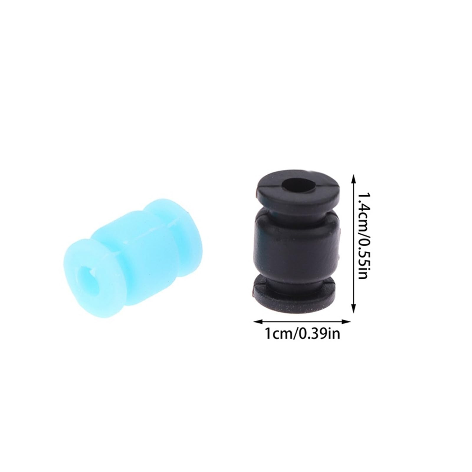 25 szt. antywibracyjna silikonowa guma do parownika M3 x 12 mm amortyzator wstrząsów do drona Flight Controller FPV Gimbal Quadcopter (niebieskie)