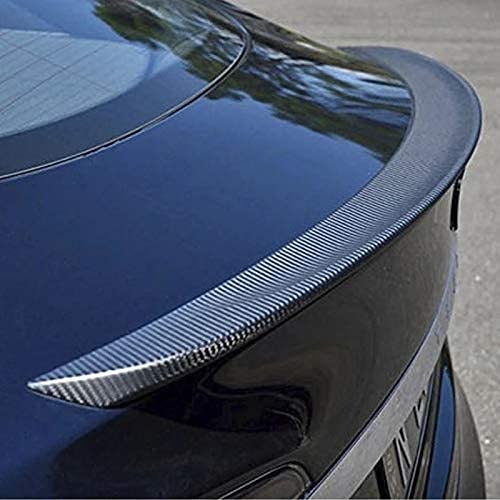 Heckflügel Spoiler Tesla Model S Sedan 60 70 75 85 90 D P85D P90D P100D 2012-2017 Hochglanz-Kohlefaser-Kofferraumspoiler
