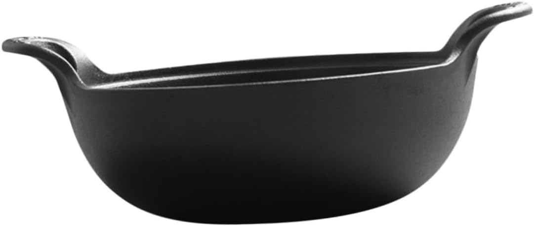 HEMOTON Ramsay Pans Cast Iron Skillet Saucepan Non-stick Pot Cooking Boiler Camping Soup Pot