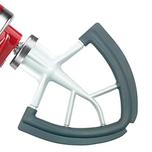 Flex Edge Beater for KitchenAid 455 QT Tilt Head Stand Mixer Kitchen Aid Mixer AccessoryWith Silicone Edges For Kitchen Aid Accessories and Attachments