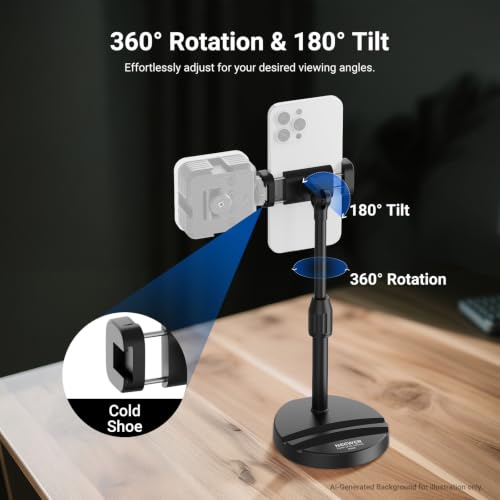 Soporte móvil cama escritorio ajustable compatible con Samsung Android 3