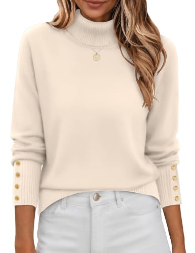 Zeagoo Turtle Neck Sweaters for Women Long Sleeve Casual Basic Work Outfits - image 1