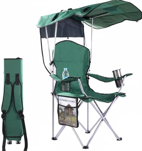 CozyBox Portable Camping Chair with Canopy
