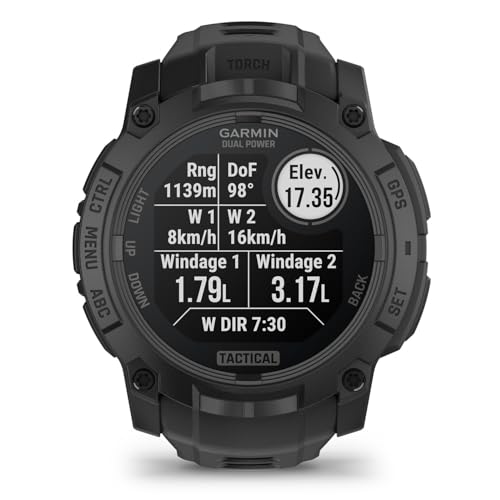 undefined ガーミン(GARMIN) Instinct 3 Dual Power 45mm/50mm 2サイズ展開 ソーラー充電対応のDual Powerモデルと美麗液晶のAMOLEDモデルの2バージョン Tacticalモデルにはタクティカル機能が搭載 【ランニング・ゴルフ・登山・サイクリング等30種類以上対応】【Android/iOS対応】【Suica機能搭載】【日本正規品】 の商品画像 8