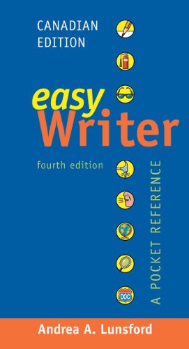 EasyWriter, Canadian Edition: A Pocket Reference 031261442X Book Cover