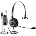 Produktbild Arama USB Headset PC with Noise Cancelling & Call Controls mit Mikrofon für Laptop Home Office Business Skype Call Center, Lautstärkeregelung Crystal Clear Chat, Super Light, Ultra Comfort (USB 200)