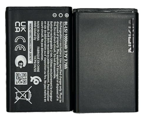 Image of BL-L5J Mobi Batterry Compatible for Nokia 1050 2023 (1000mAh) with 1Year Waranty