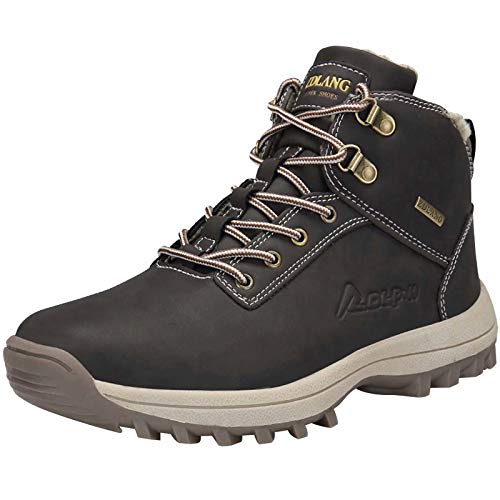 [ZanYeing] カップルお揃い 防水 防滑 スノーブーツ 綿靴 メンズ ショットブーツ 裏ボア